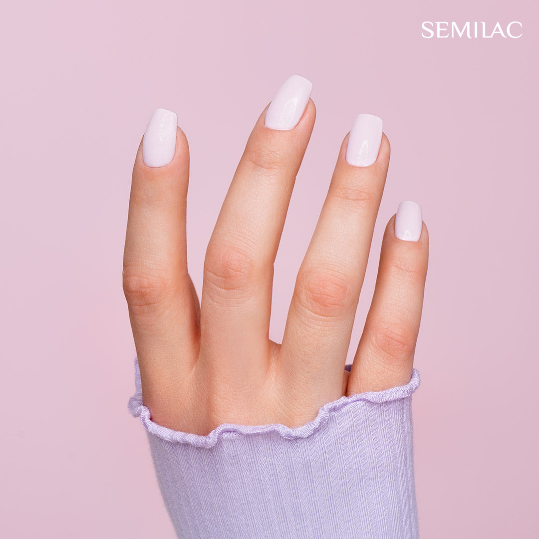 Semilac 385 Pastel Pink Sky UV Gel Polish 7ml - Semilac UK