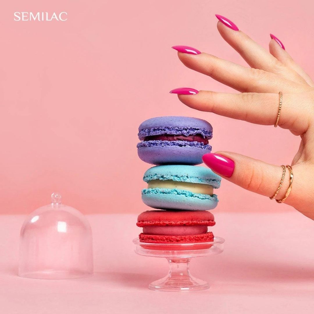 Semilac 391 Raspberry Charm UV Gel Polish 7ml - Semilac UK