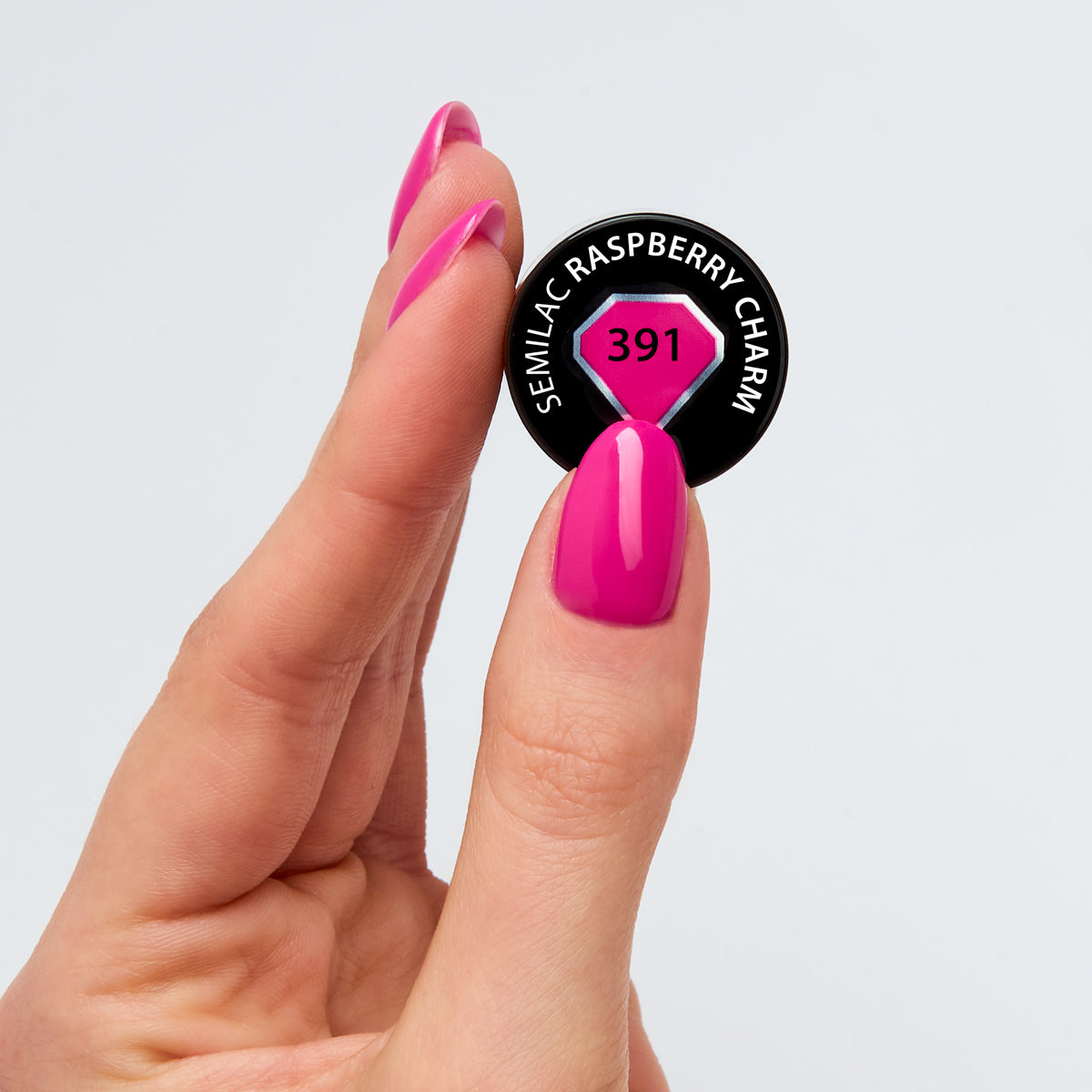 Semilac 391 Raspberry Charm UV Gel Polish 7ml - Semilac UK