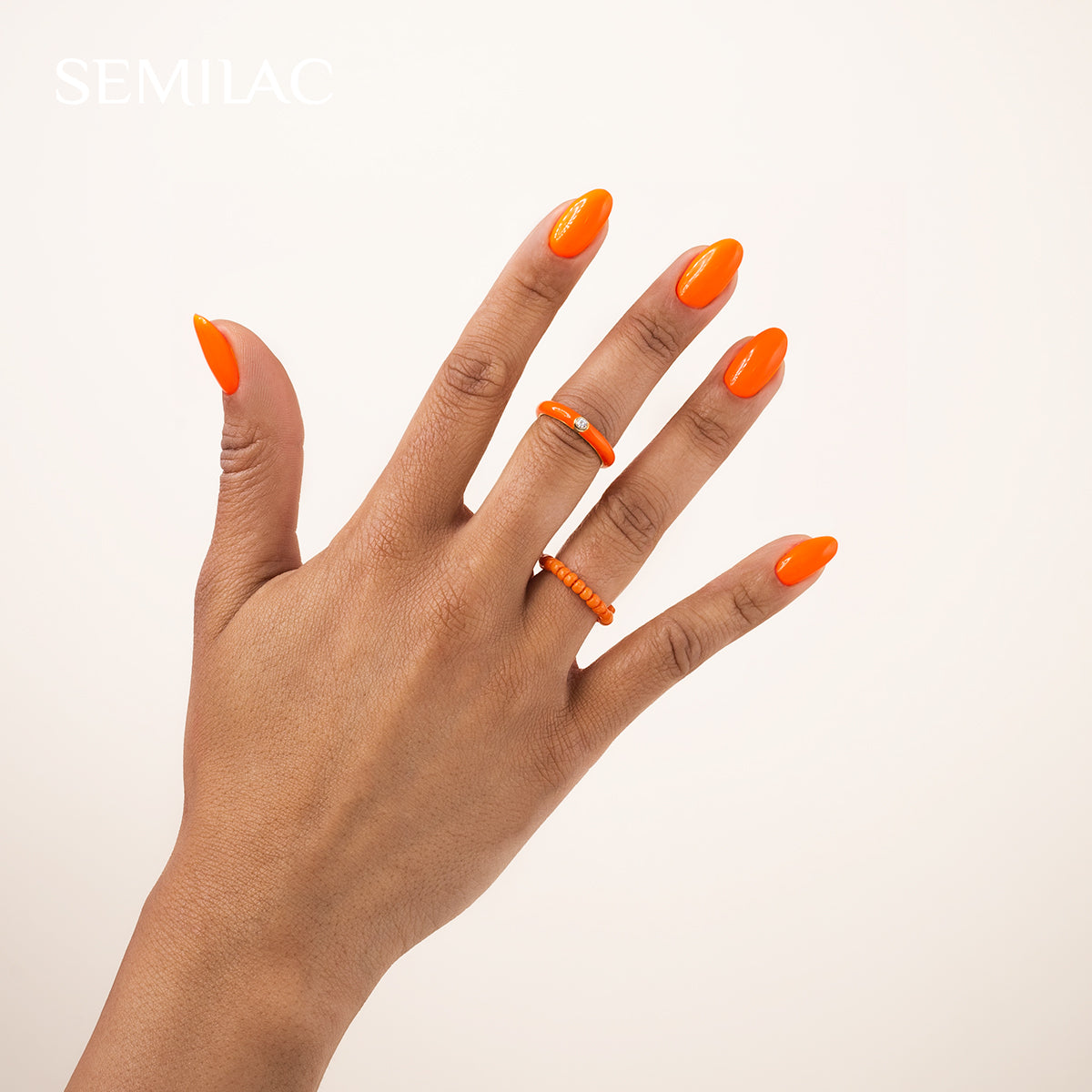 Semilac 424 Orange Euphoria UV Gel Polish 7ml - Semilac UK