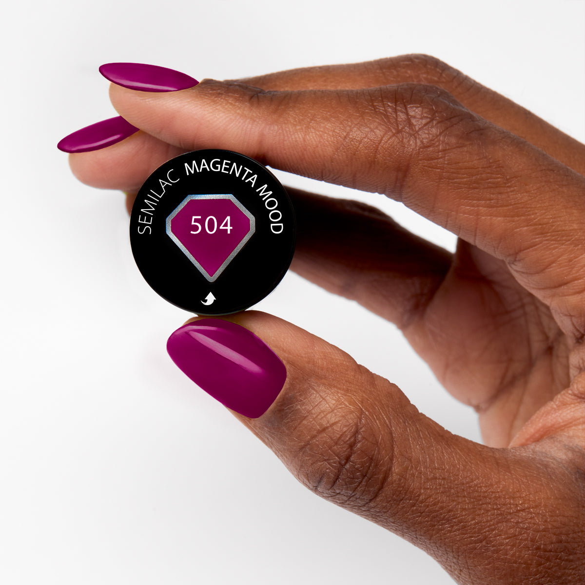 Semilac 504 Magenta Mood UV Gel 7ml - Semilac UK