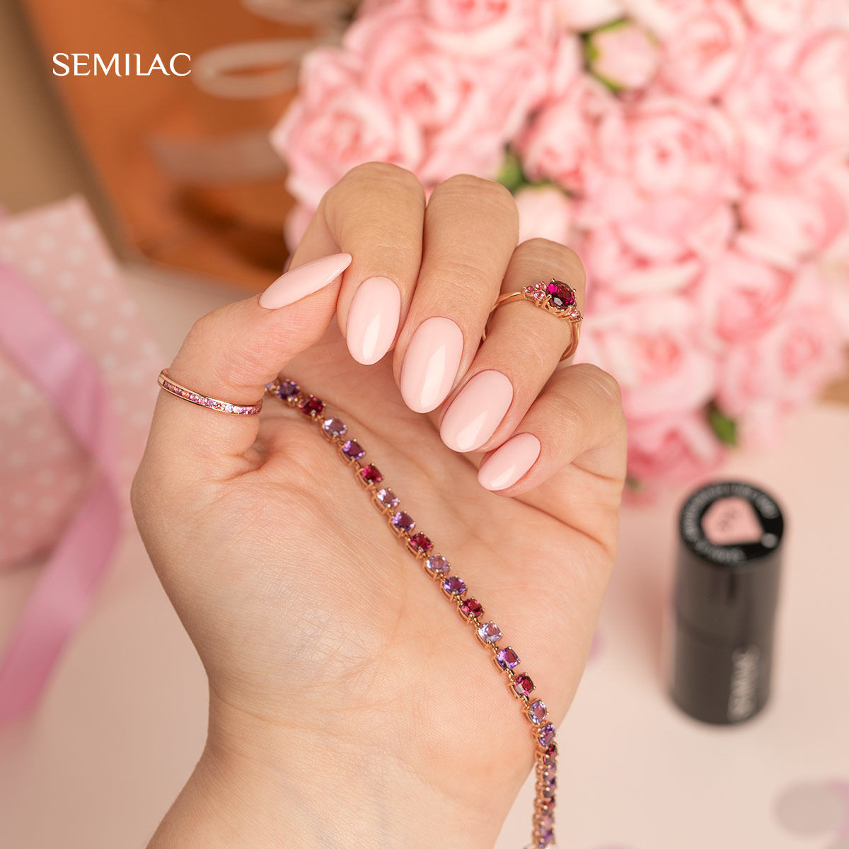 Semilac 575 Bridesmaid Like You UV Gel Polish 7ml - Semilac Shop