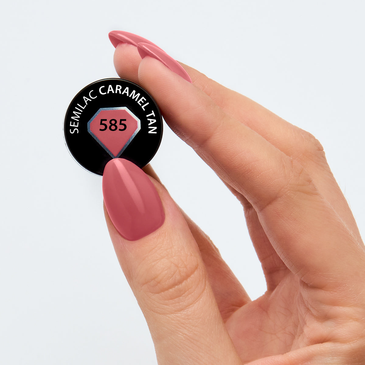 Semilac 585 Caramel Tan UV Gel Polish 7ml - Semilac UK
