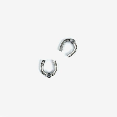 Semilac Decoration Silver Horseshoe 787 - Semilac Shop