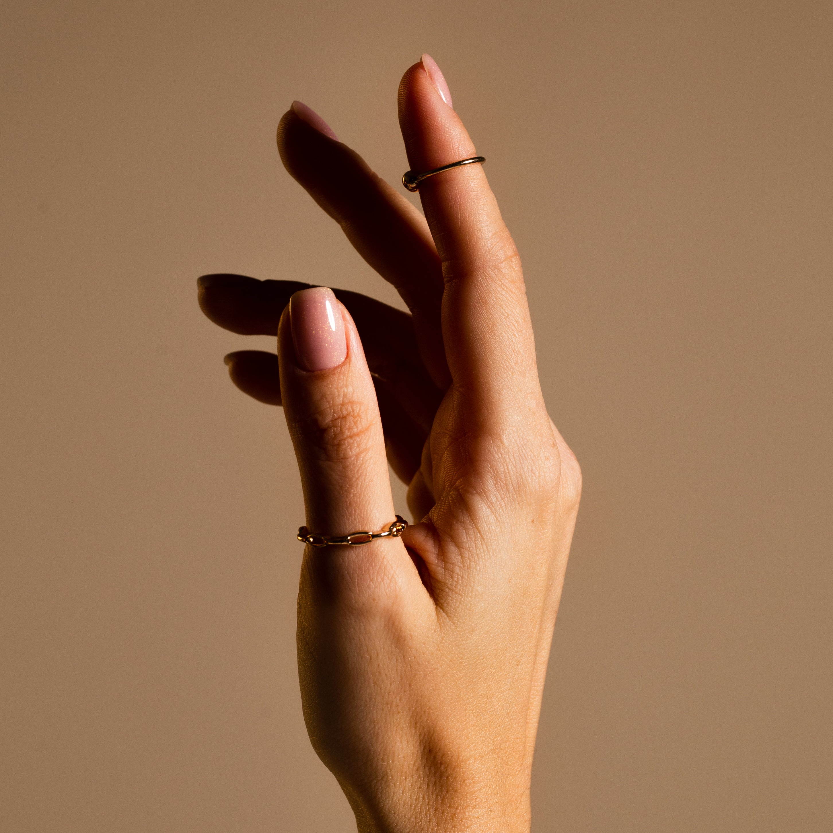 Semilac One Step Gel Polish Bottle 5ml 258 Naked Glitter Peach - Semilac UK