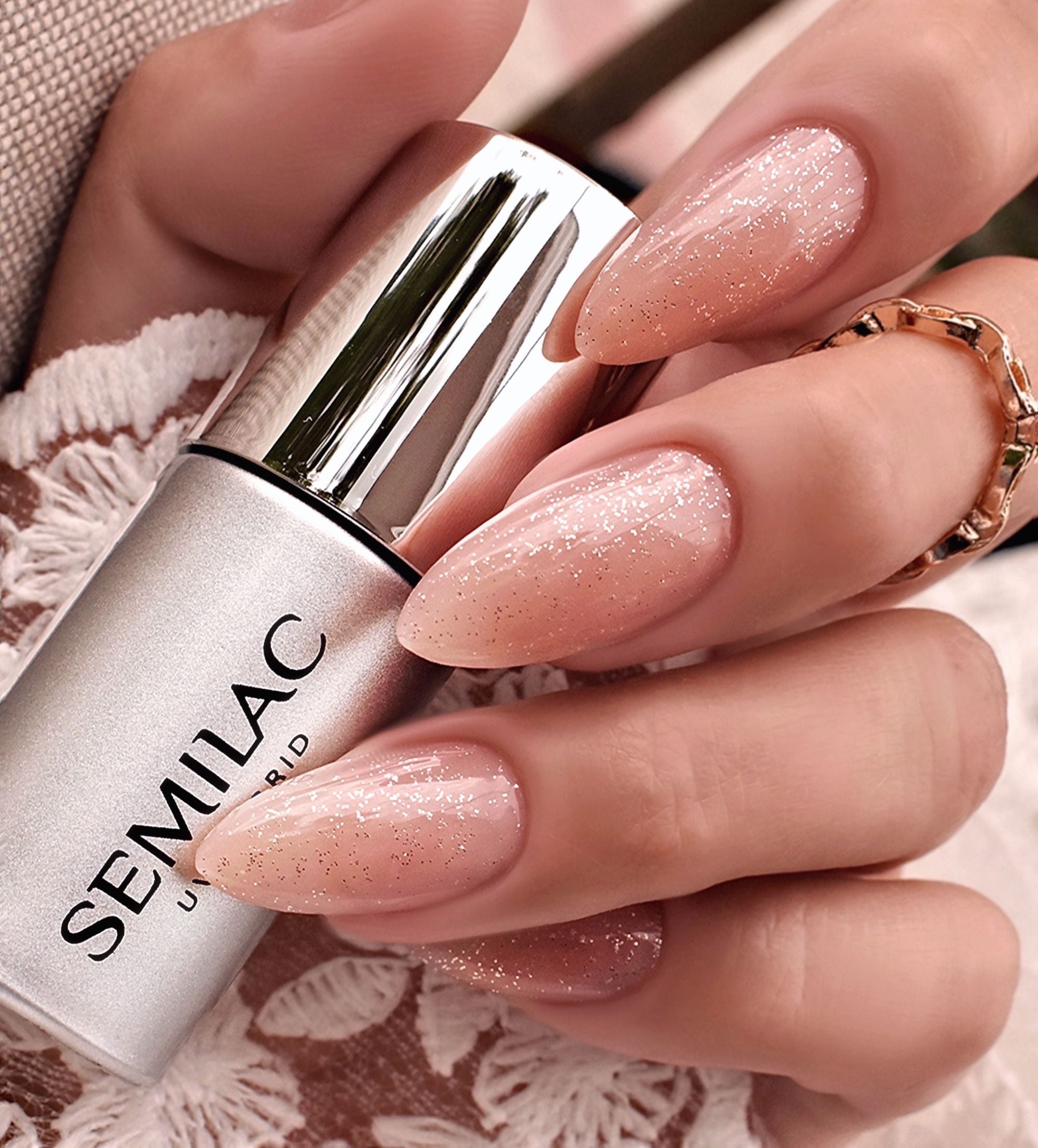Semilac Top Coat Flash ON T21 UV Gel Polish 7ml - Semilac UK