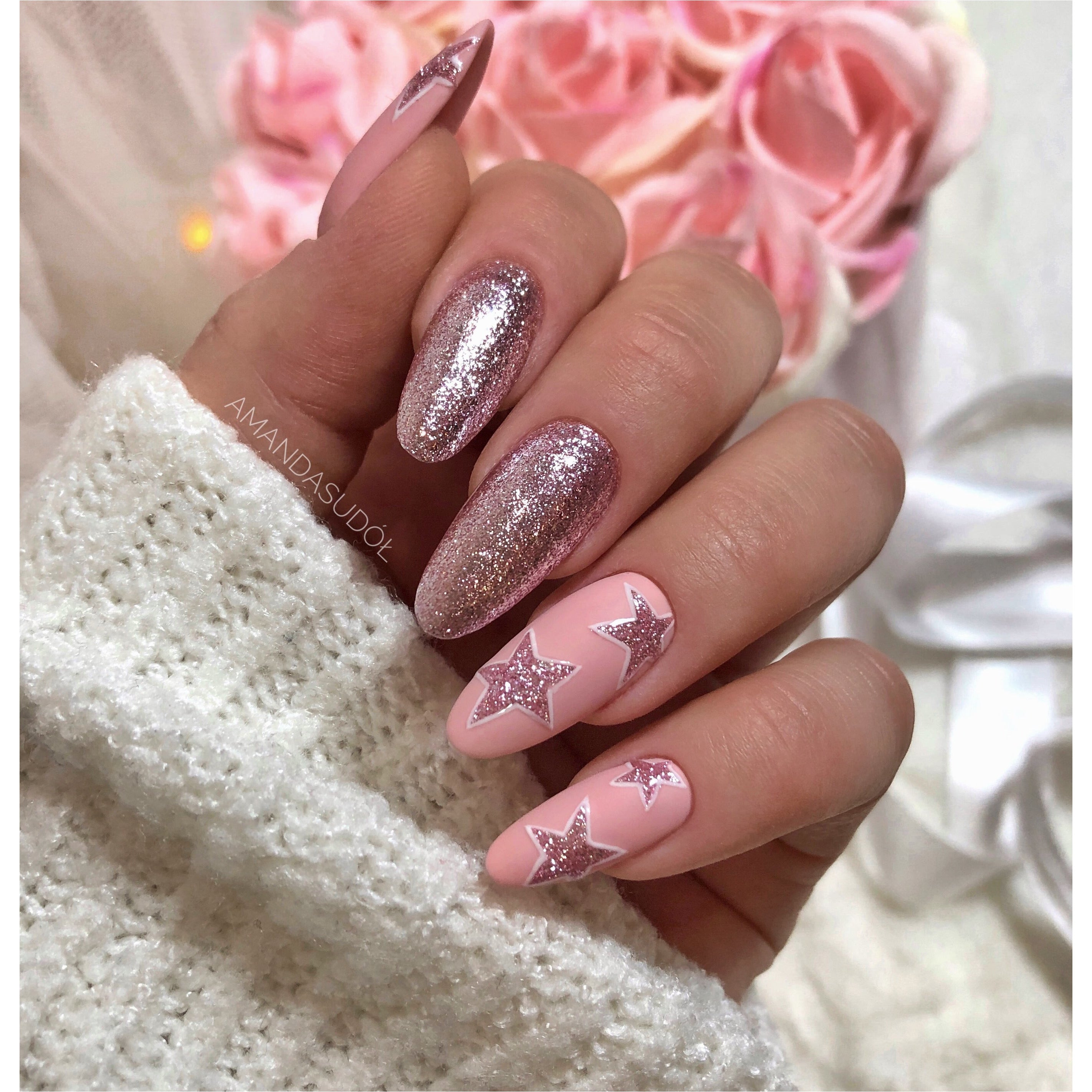 Semilac 293 Rose Gold Shimmer UV Gel Polish 7ml - Semilac Shop