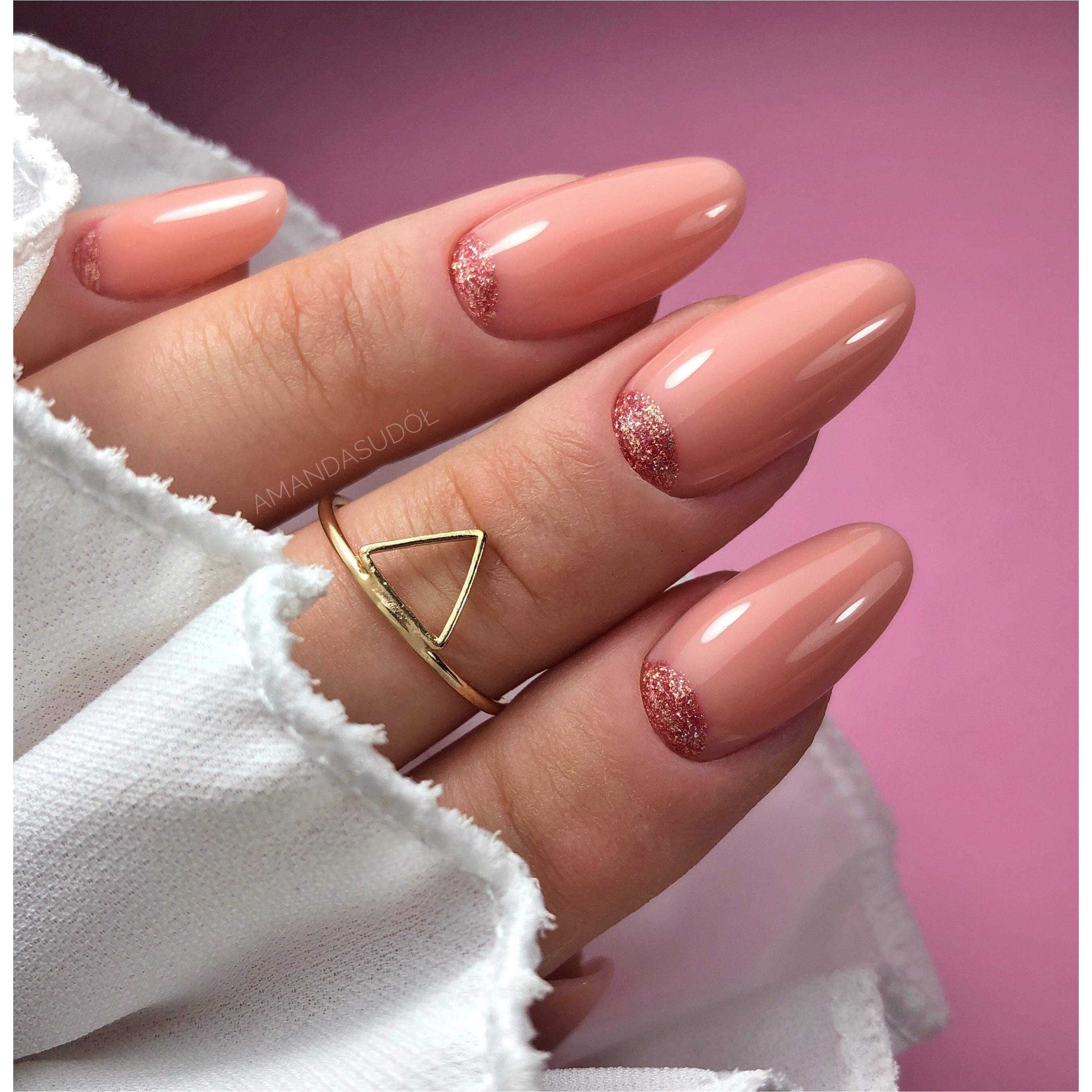 Semilac Extend Base 817 Dirty Peach 5 in 1 UV Gel Polish7 ml - Semilac Shop