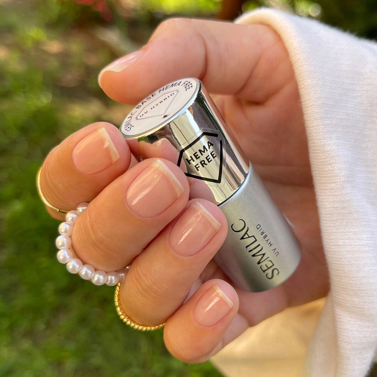 Semilac Base Coat HEMA Free UV Gel Polish 7 ml - Semilac UK