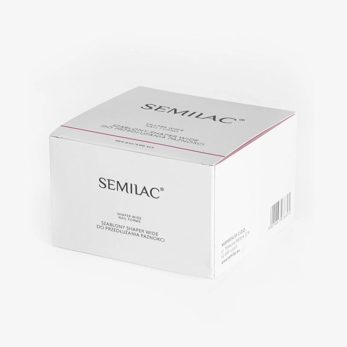Semilac Shaper Wide Nail Forms 500 psc - Semilac UK