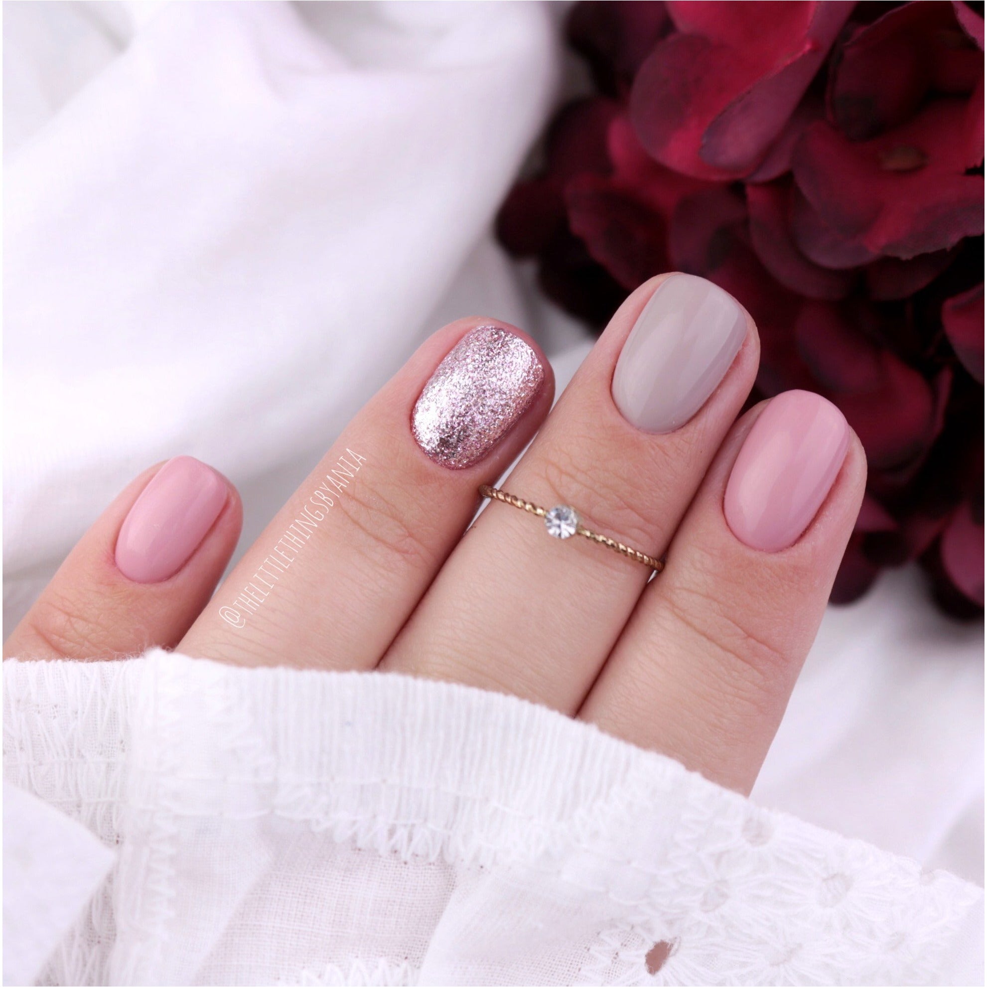 Semilac 293 Rose Gold Shimmer UV Gel Polish 7ml - Semilac Shop