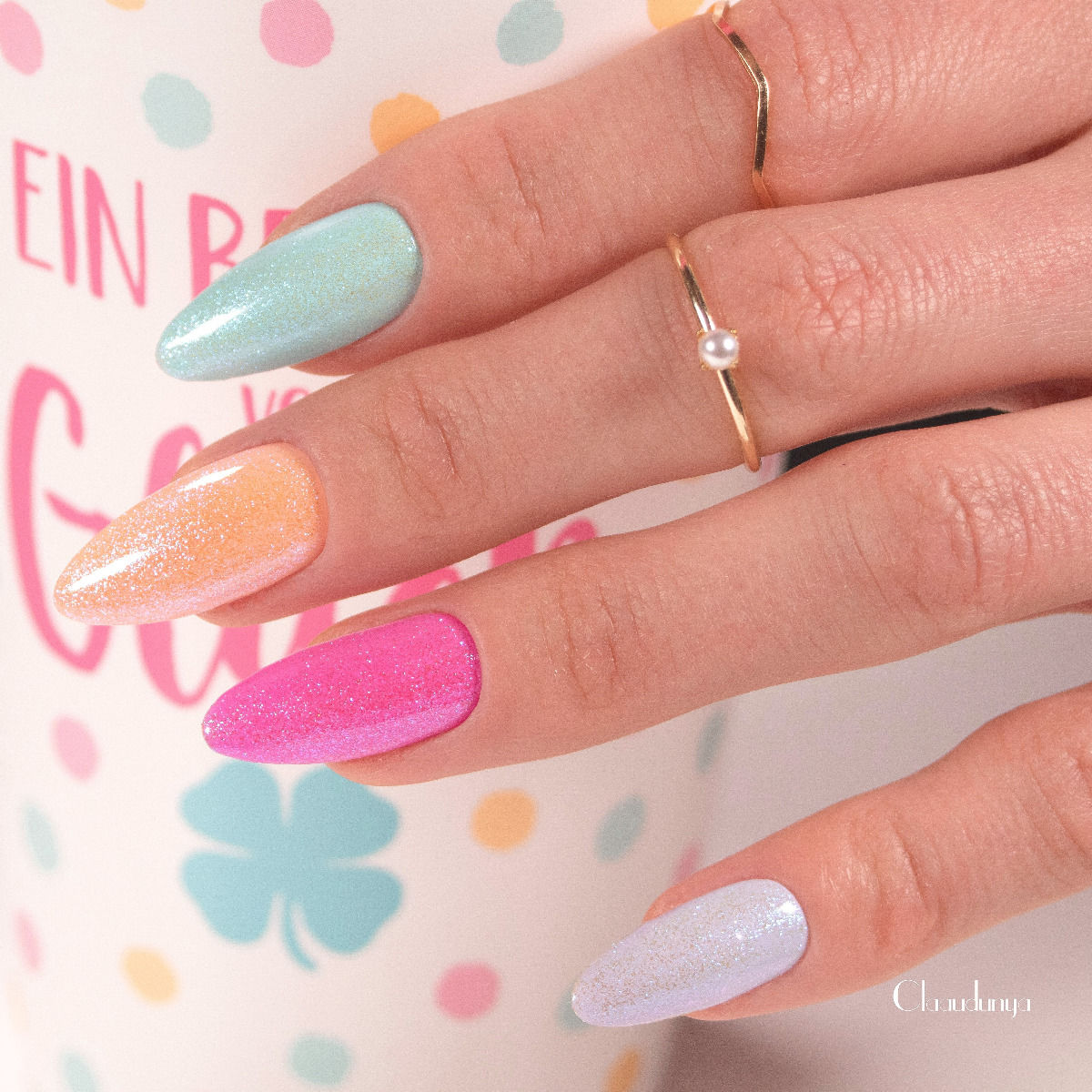 Semilac Top Coat No Wipe Sparkling Pink T17 UV Gel 7ml - Semilac Shop