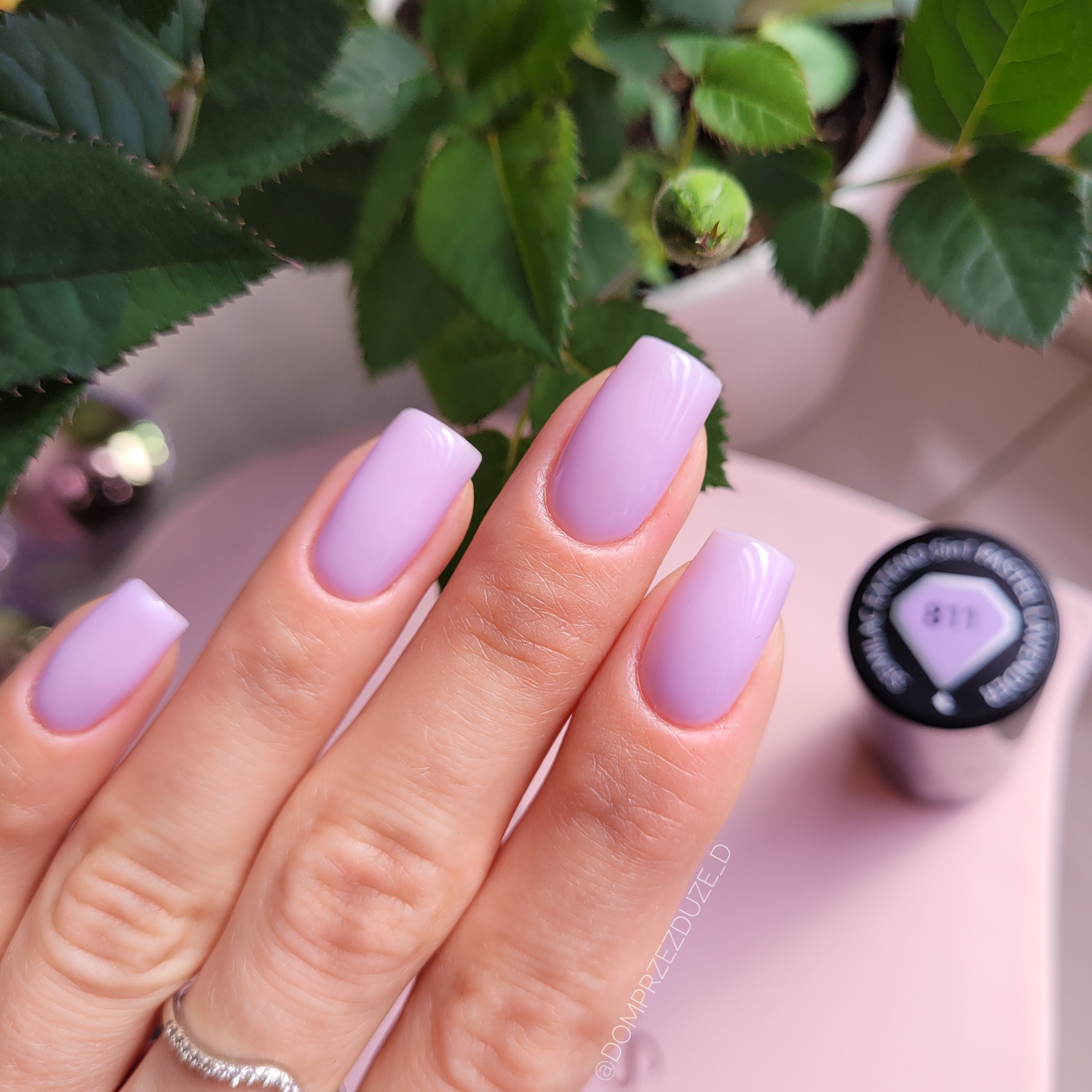 Semilac Extend Base 811 Pastel Lavender 5 in 1 UV Gel Polish 7 ml - Semilac Shop