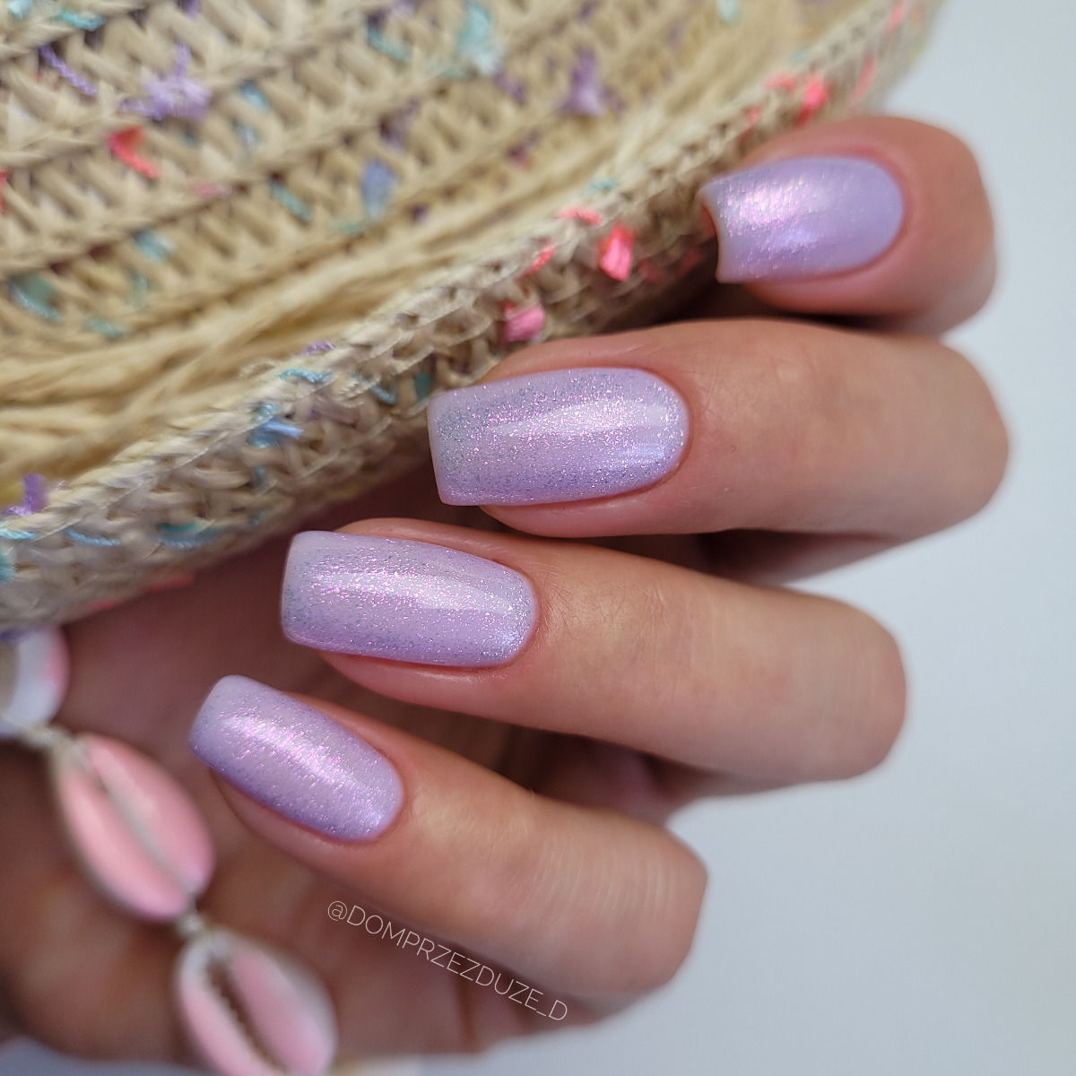 Semilac Top Coat No Wipe Sparkling Pink T17 UV Gel 7ml - Semilac Shop