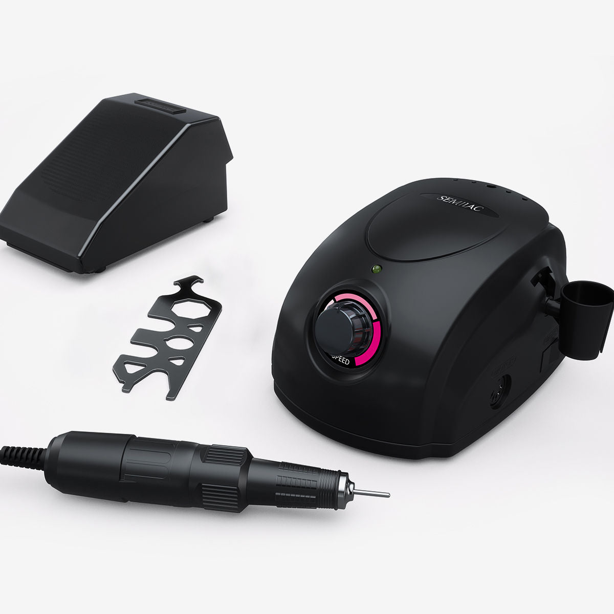 Semilac Black Electric Nail Drill Machine E-File - Semilac Shop