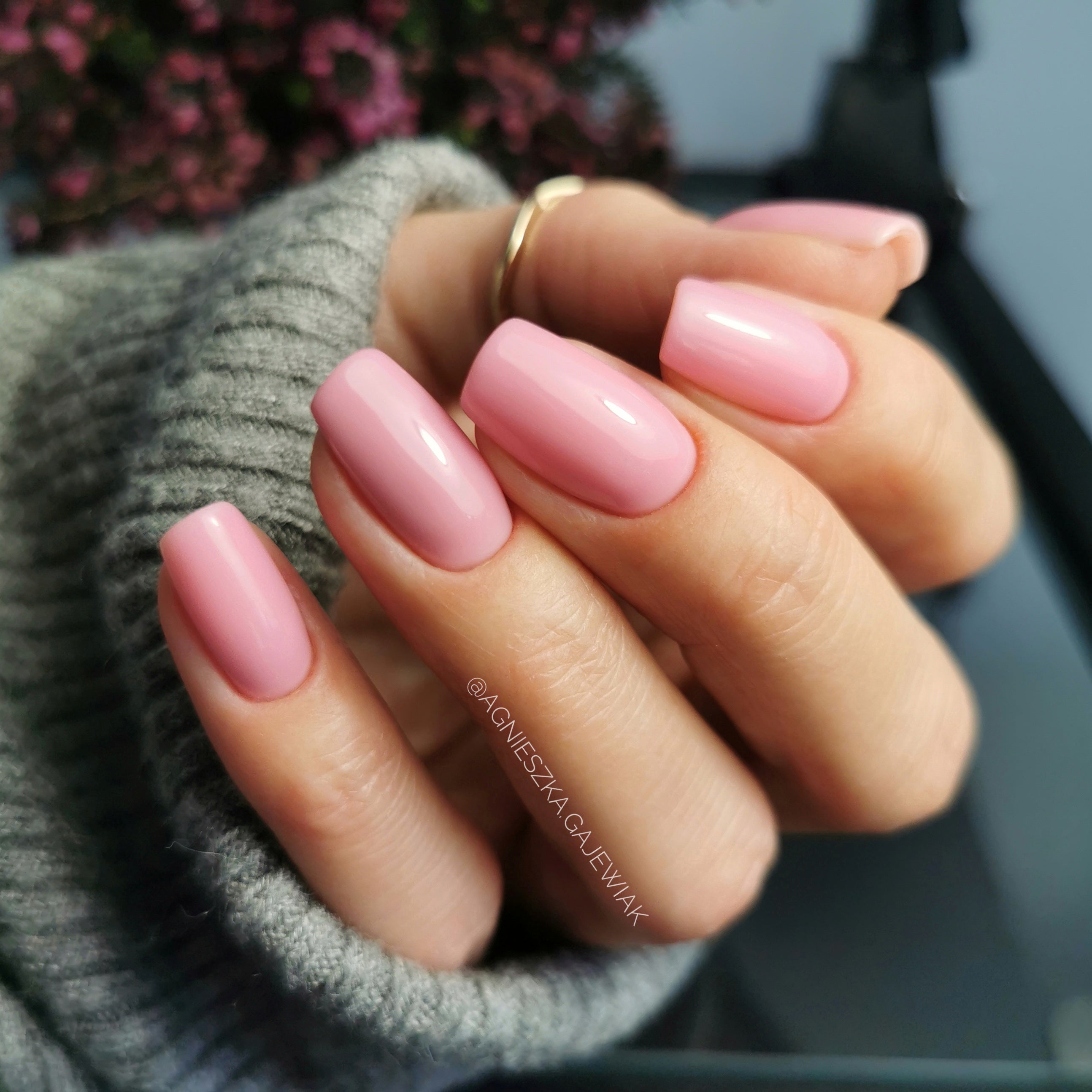 Semilac Extend Base 813 Pastel Pink 5 in 1 UV Gel Polish 7 ml - Semilac Shop