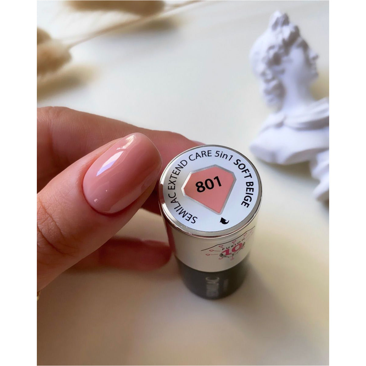 Semilac Extend Care 5in1 801 Soft Beige 7 ml - Semilac Shop