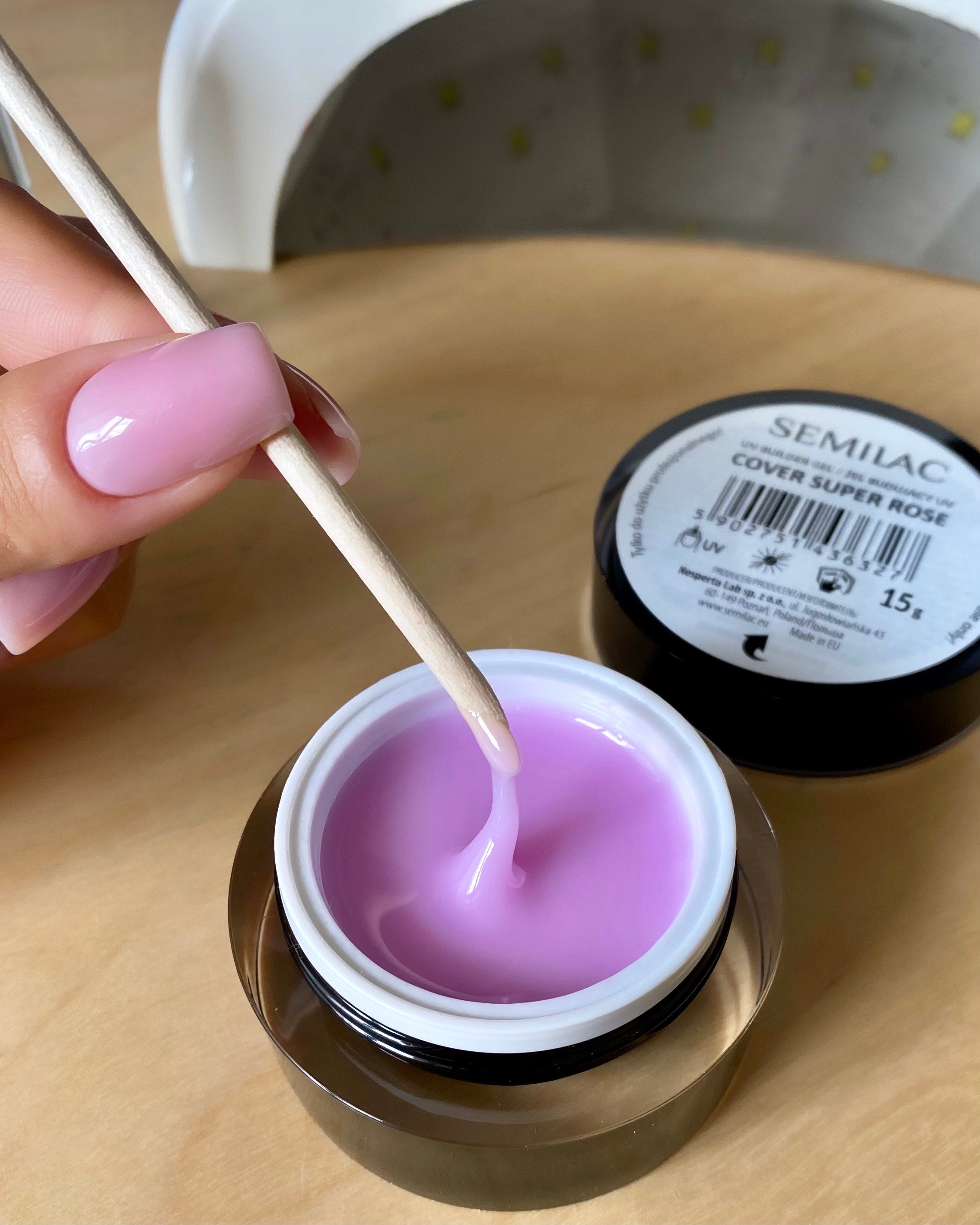 Semilac Builder Gel Cover Super Rose 15g - Semilac UK