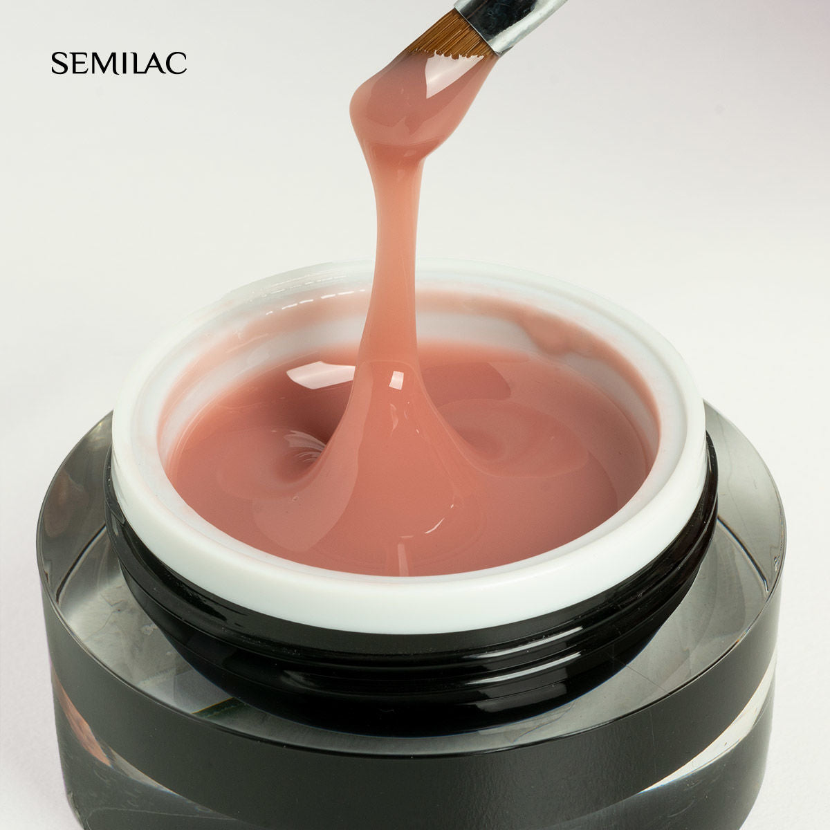 Semilac Builder Gel Cover Pink Beige 15g - Semilac Shop