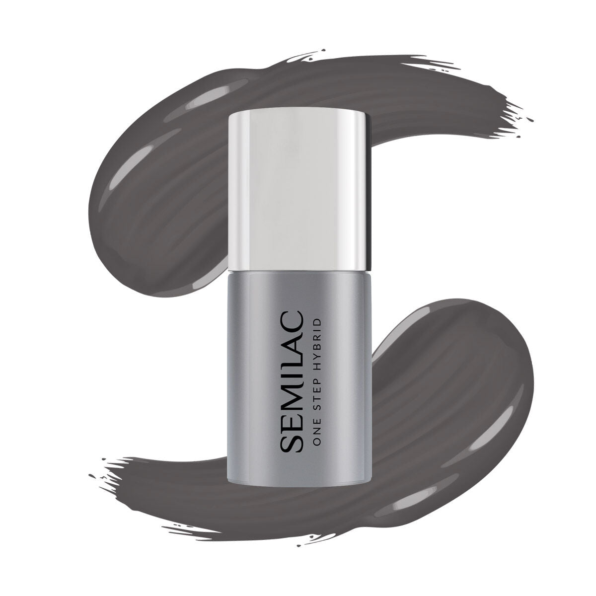 Semilac One Step Gel Polish Bottle 5ml 195 Eternal Stone Grey - Semilac UK
