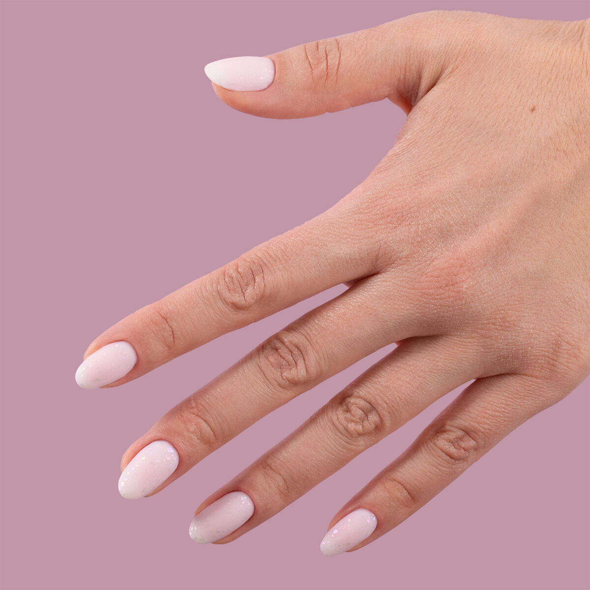Semilac Top Coat No Wipe Matte Violet Galaxy T27 UV Gel Polish 7ml - Semilac UK