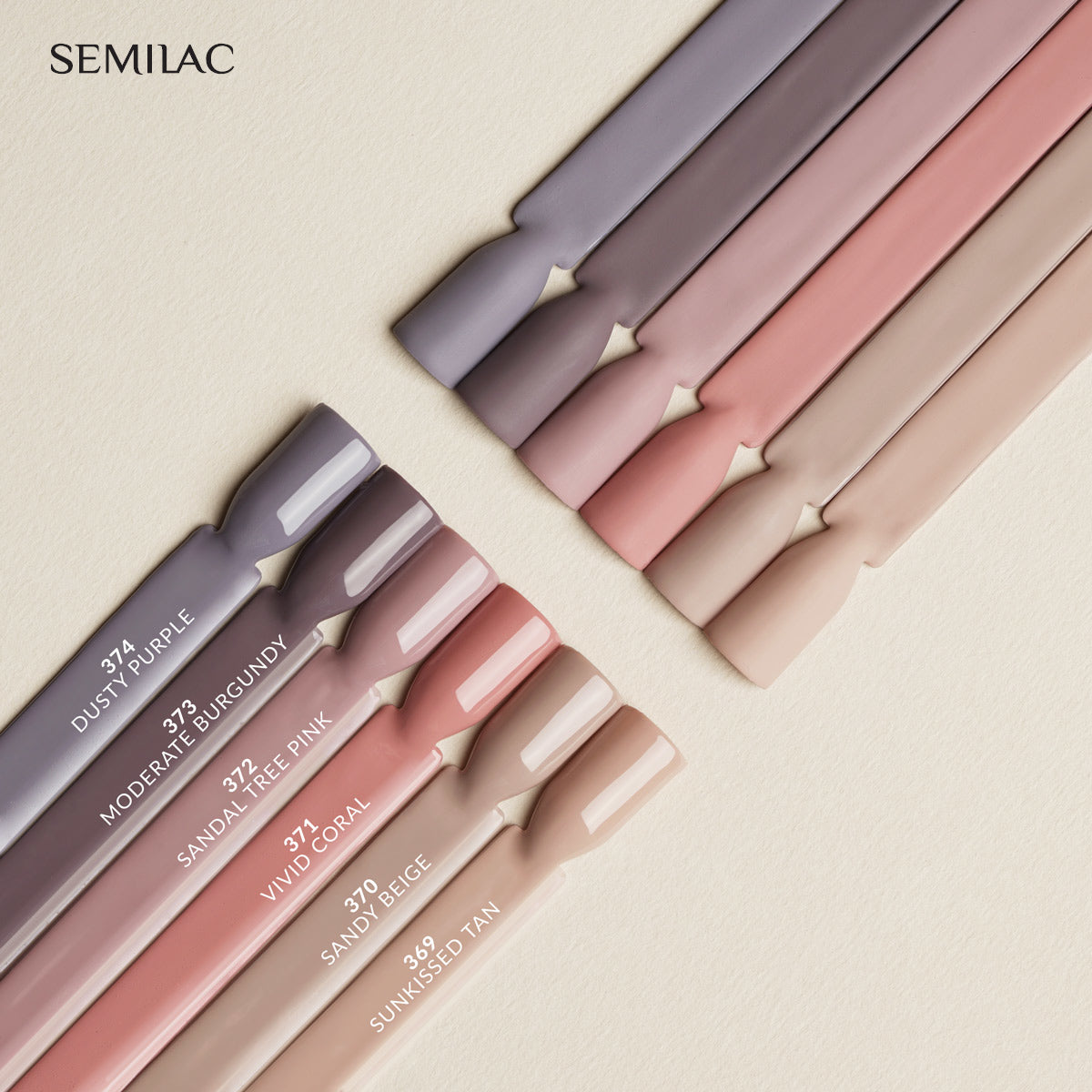 Semilac 370 Sandy Beige UV Gel Polish 7ml - Semilac Shop