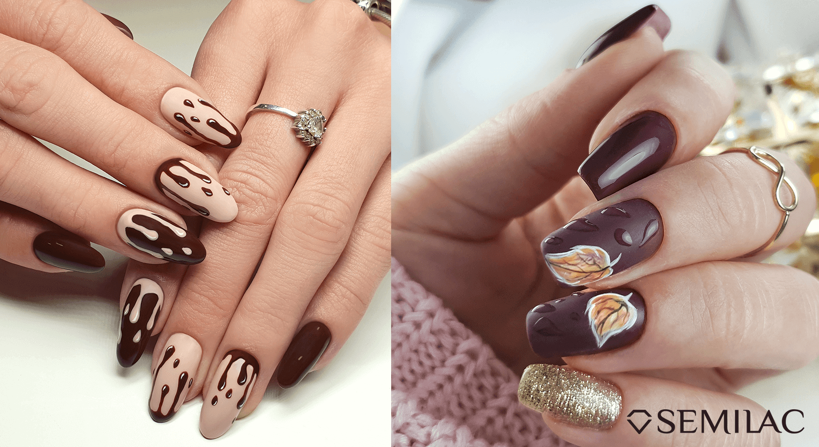 Immersing into the Exquisite Fascination of Dark Brown Nail Art