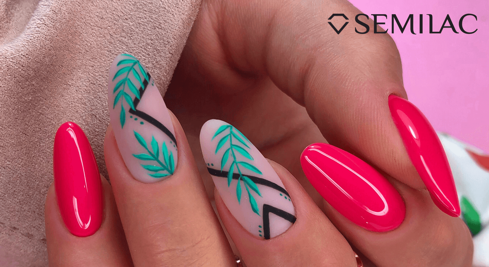 Nail Art │ 'Smoosh' Neon Floral manicure [Nail crazies Unite] / Polished  Polyglot