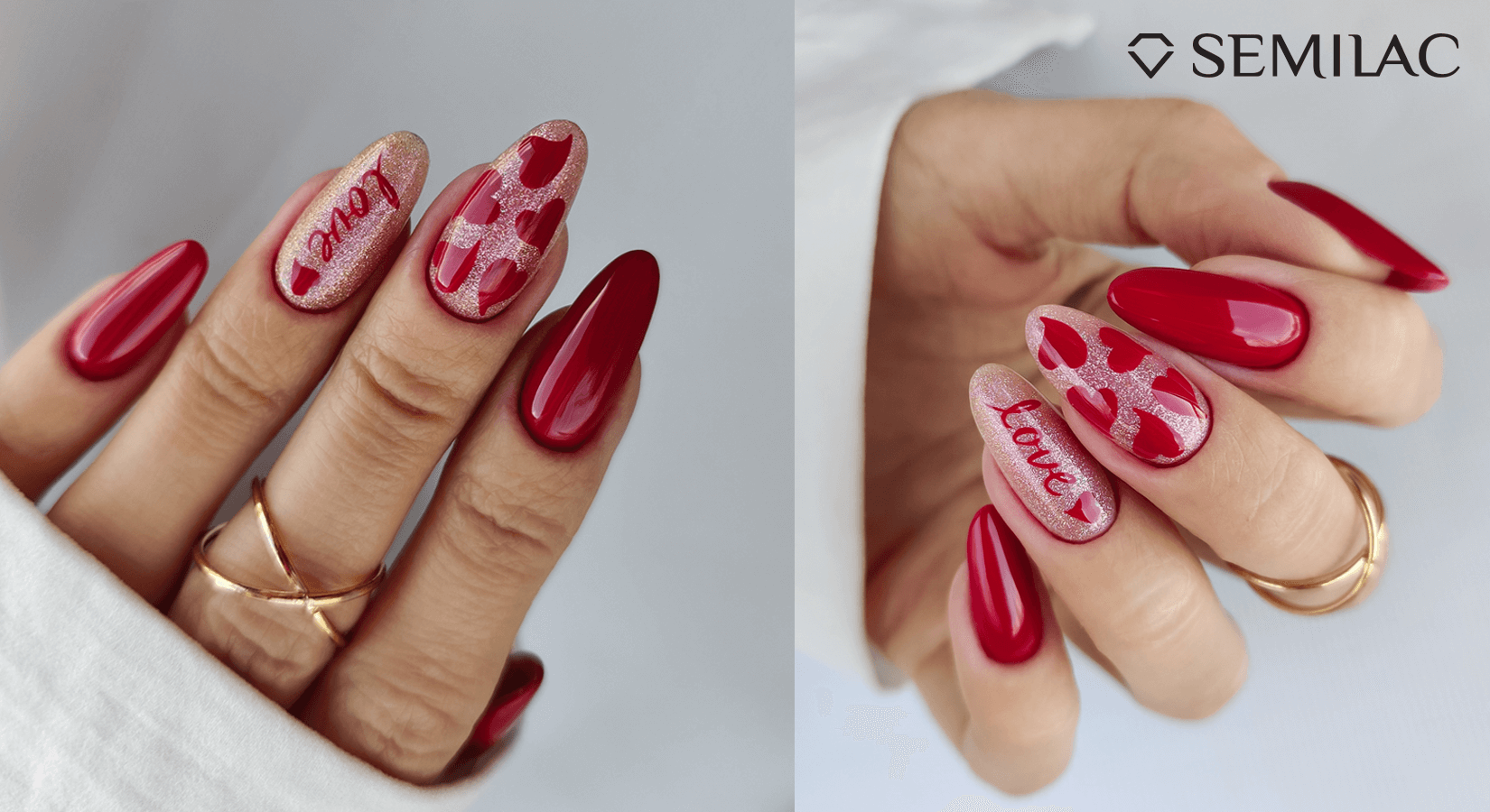 Celebrate Valentine’s Day with Semilac UV Gel Nails