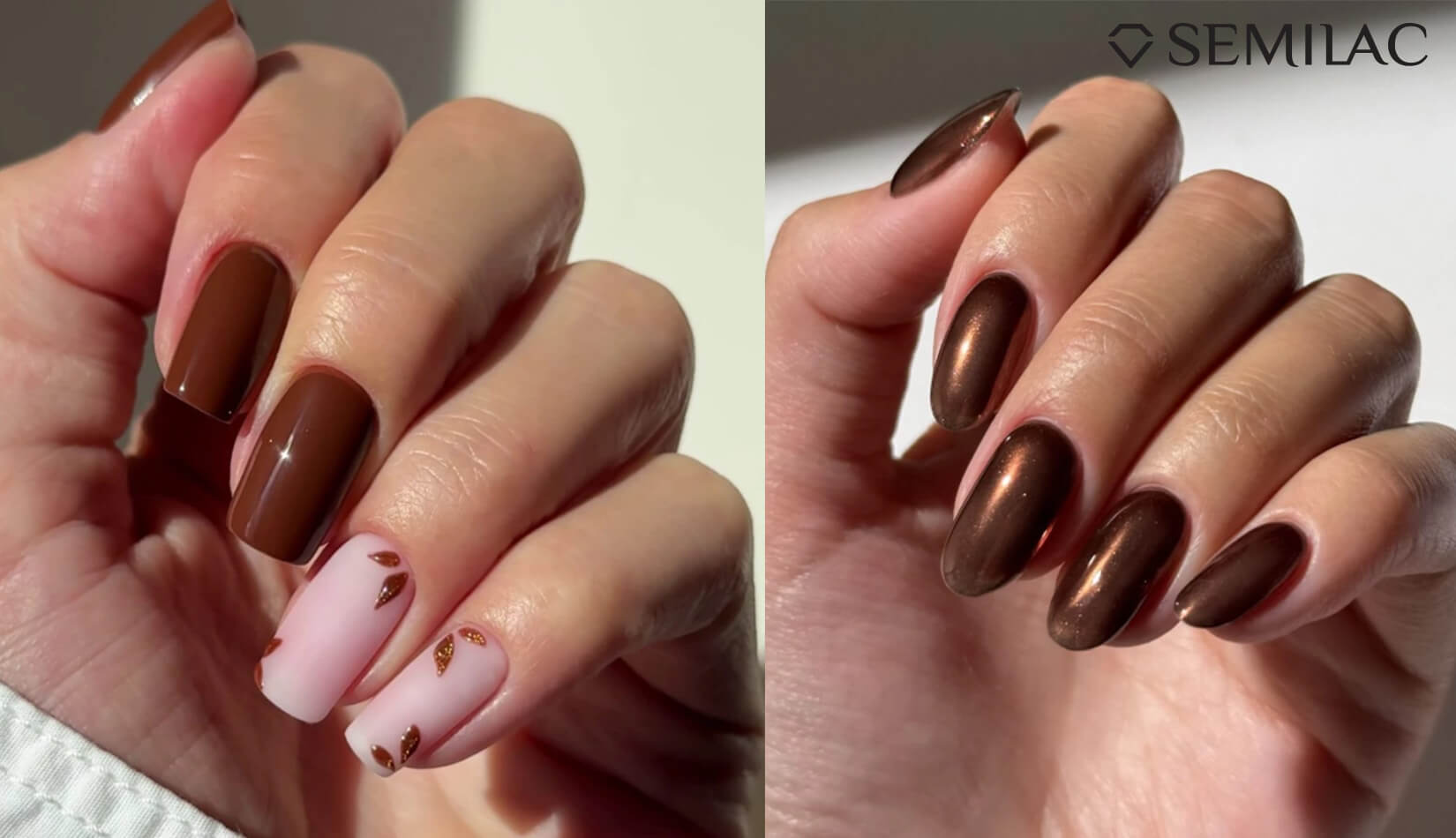 Red Nails for Autumn - Deep Shades and a Touch of Sparkle