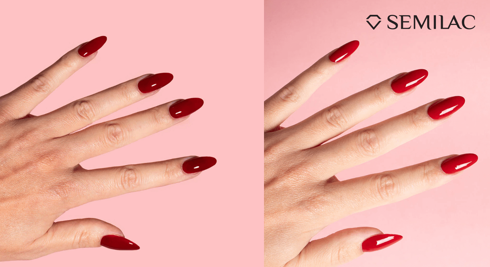 The Best Shades of Red and Pink UV Gel Polish