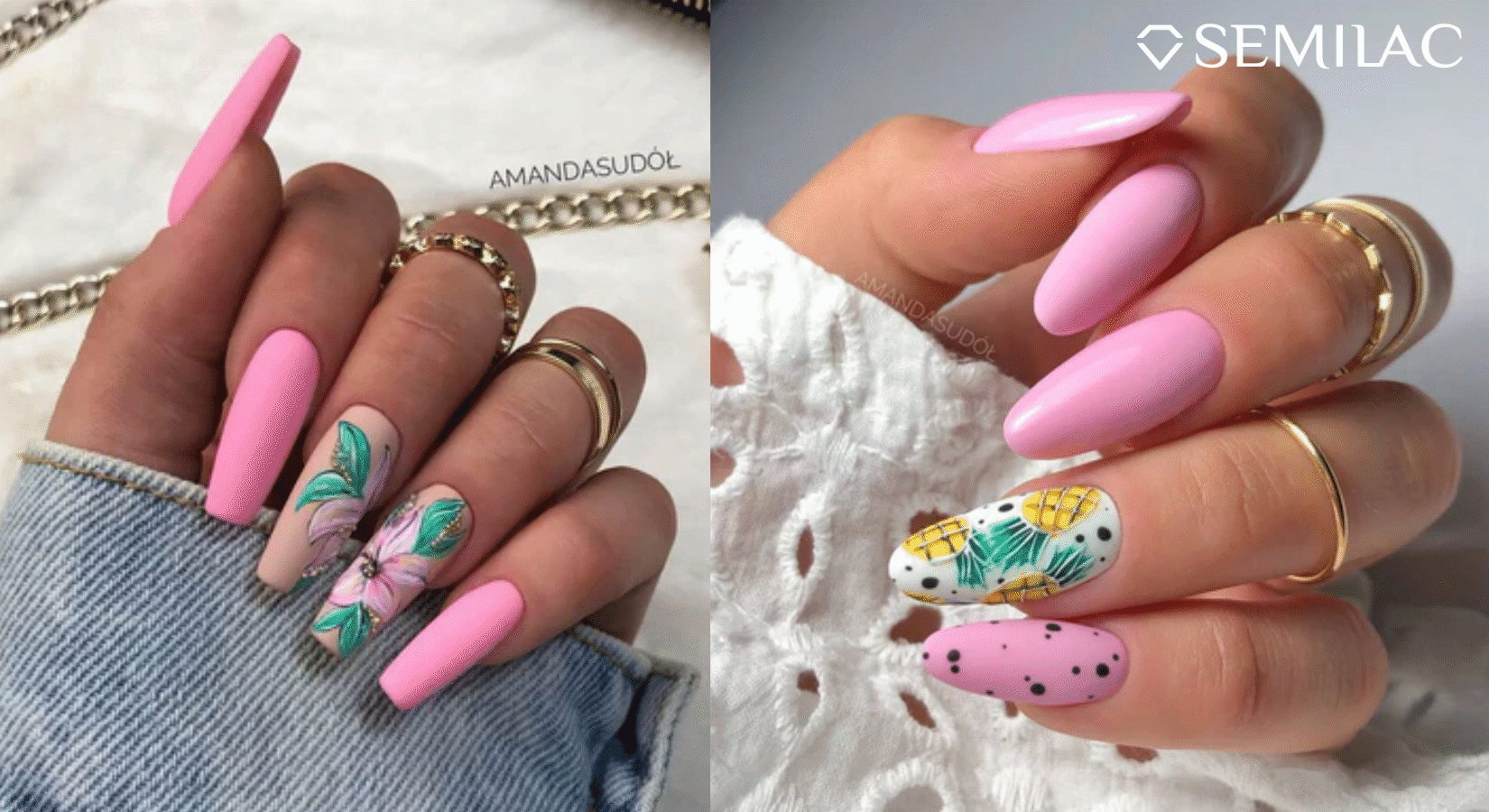 Tropical Holiday Nails - Manicure Ideas Full of Palms, Paradise & Exotic Vibes