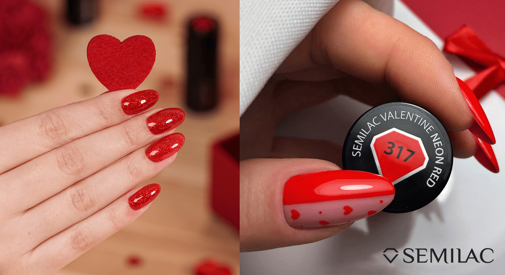 Elevate Your Love Story: Unveiling Romantic Nail Trends with Semilac this Valentine's Day