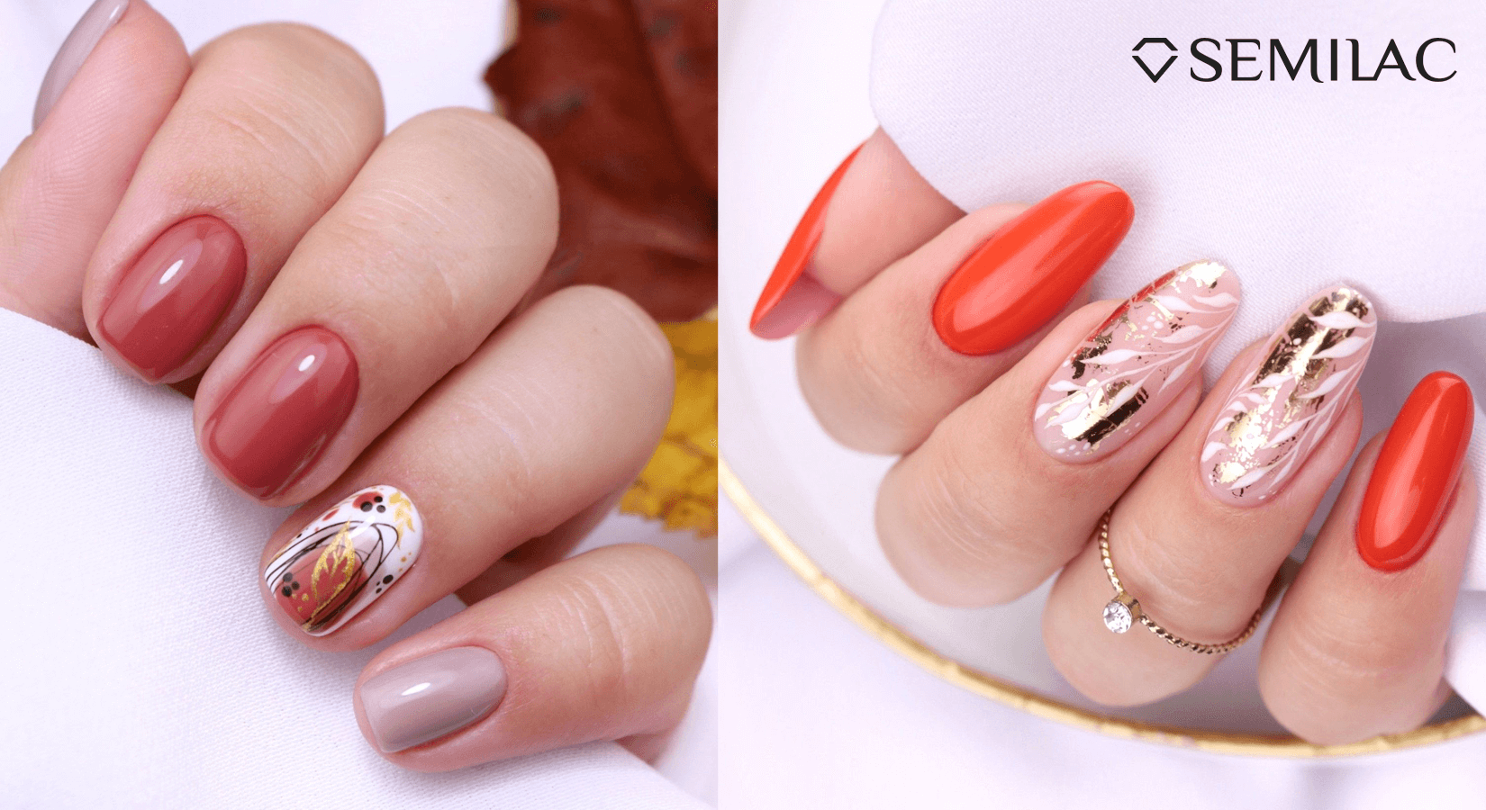 The Art of Fall Glam: Transform Your Nails with Semilac UV Gel Polish