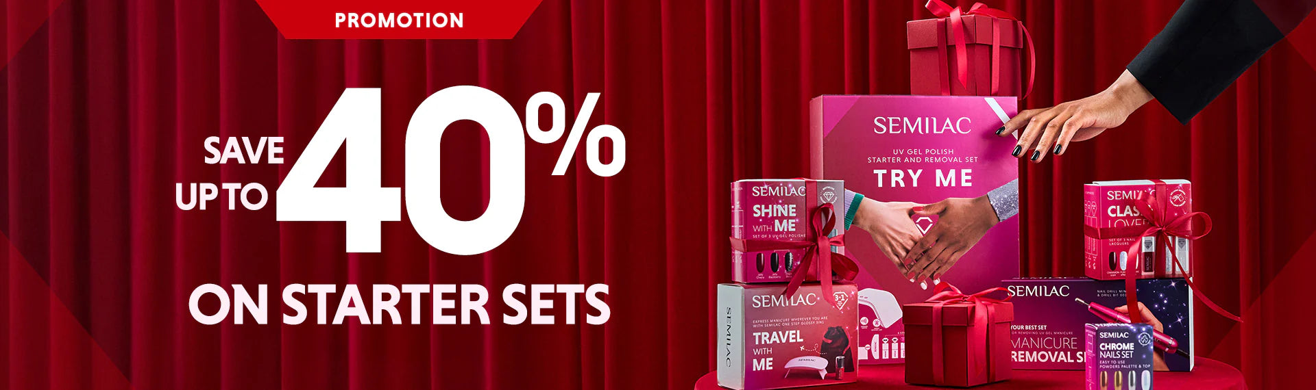 SAVE UP TO 40% ON STARTER SETS