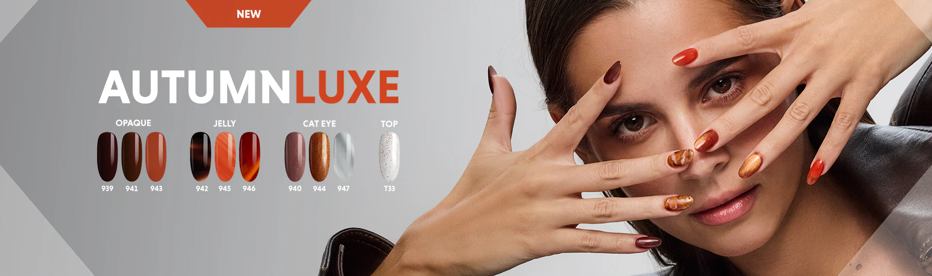 New Autumn Luxe Collection - GLASS NAILS