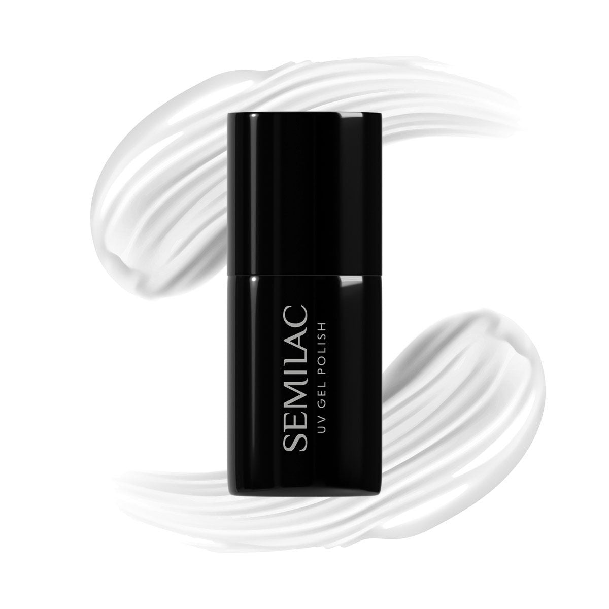 Semilac 001 Strong White UV Gel Polish 7ml - Semilac UK