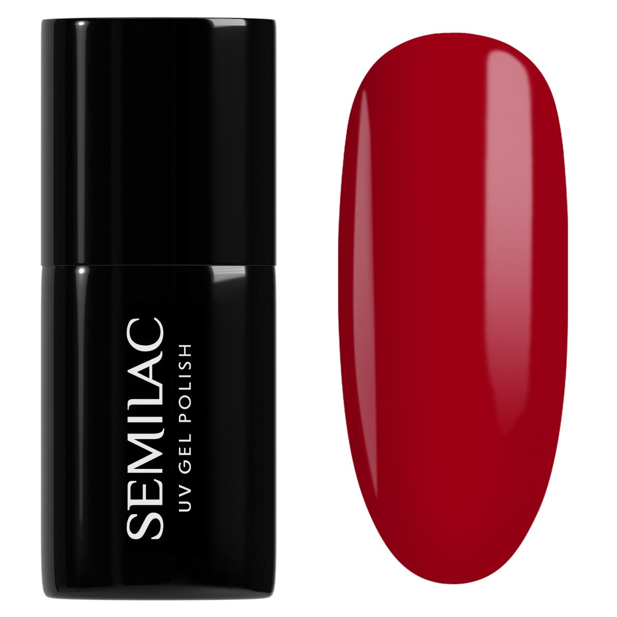 Semilac 027 Intense Red UV Gel Polish