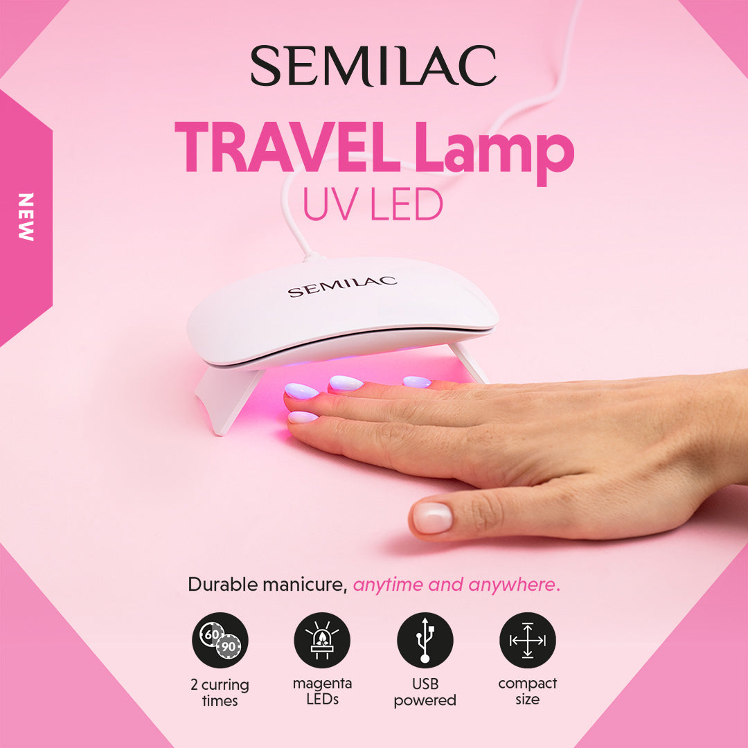 Semilac UV LED Travel Lamp 6W