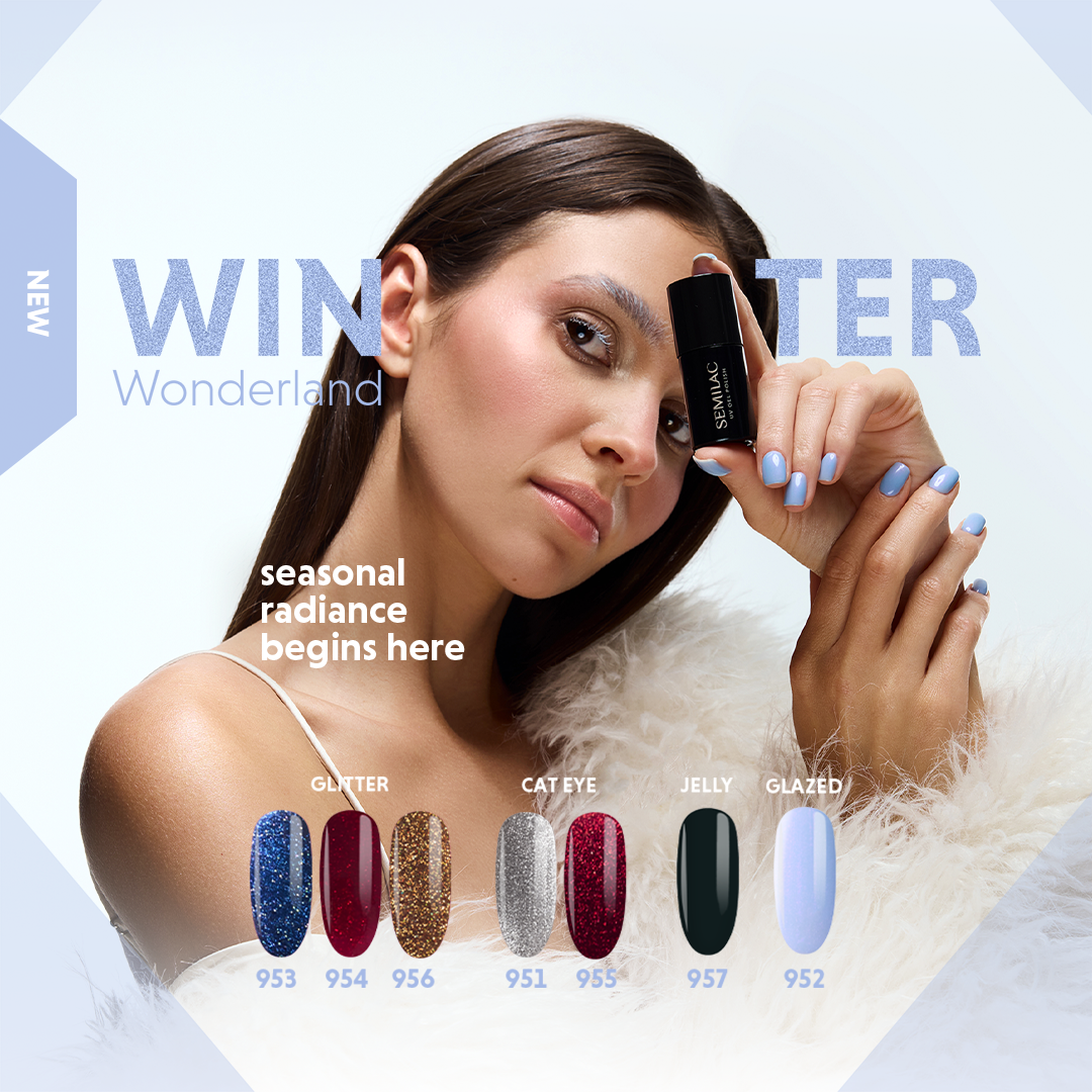 Semilac Winter Wonderland Collection + FREE COLOUR SWATCHES