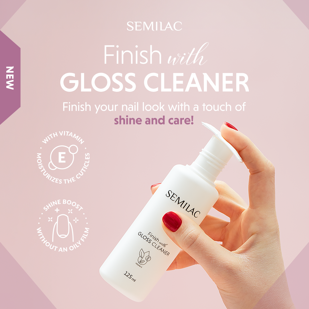 Semilac Cleaner Finish With Gloss 125 ml