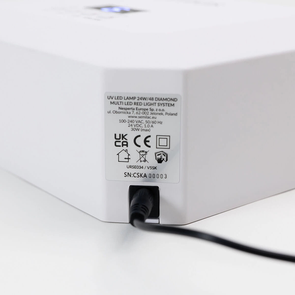 Semilac UV LED Lamp 24/48W Diamond - Multi LED Red Light System