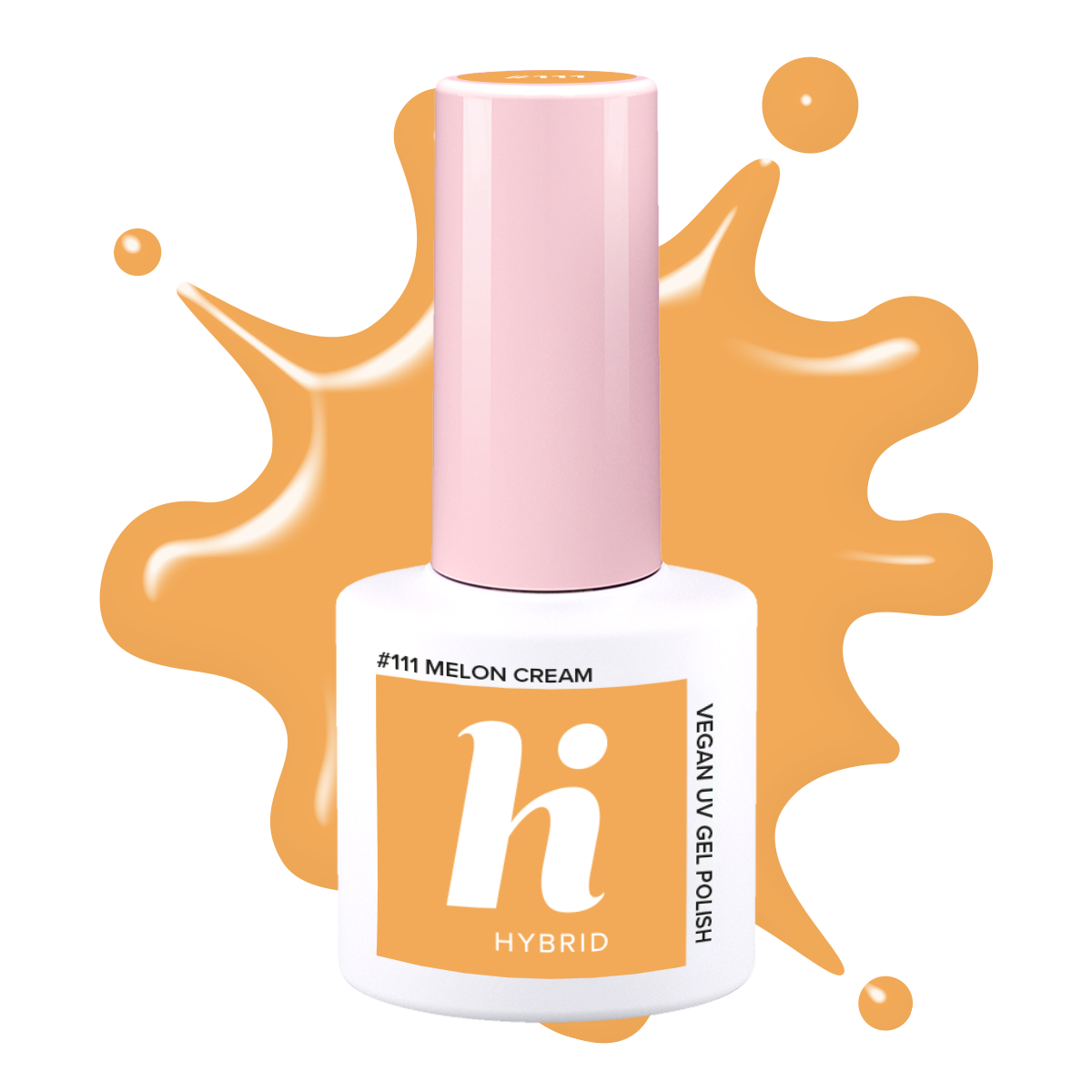 Hi Hybrid 111 Melon Cream UV Gel Polish 5ml