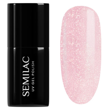 Semilac 164 Pink Crystals UV Gel Polish