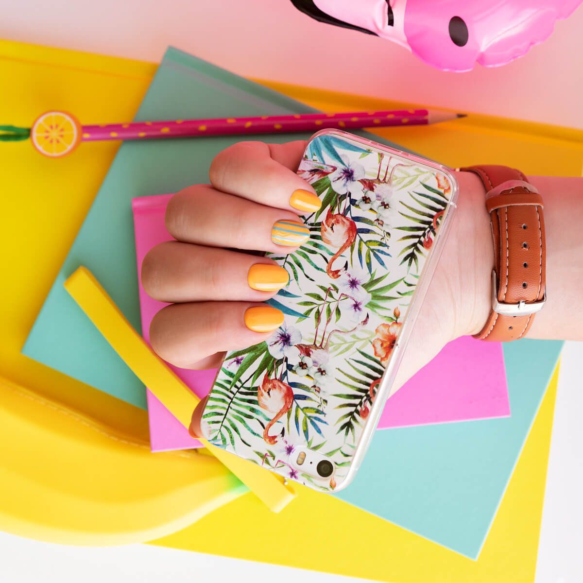 Hi Hybrid 111 Melon Cream UV Gel Polish 5ml