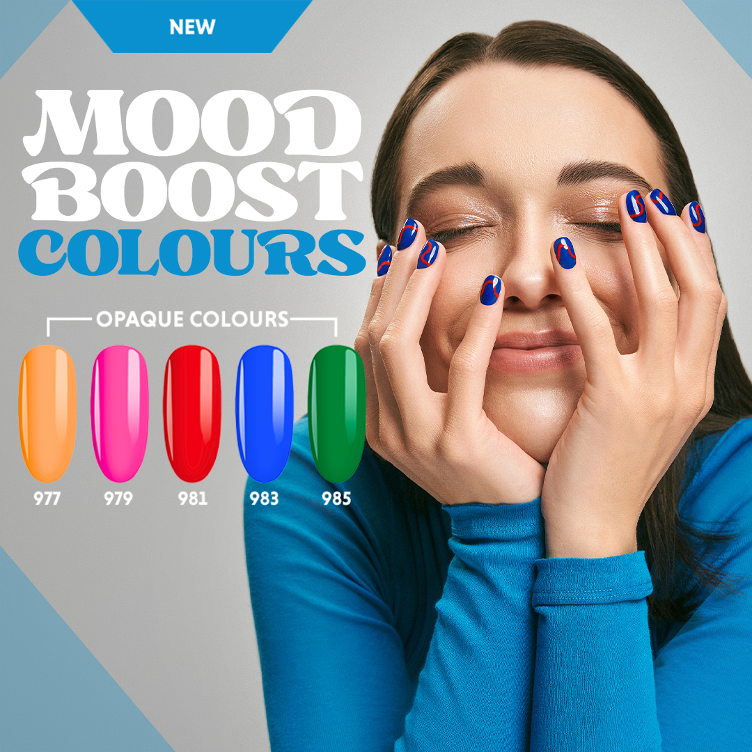 Semilac Mood Boost Collection + FREE COLOUR SWATCHES
