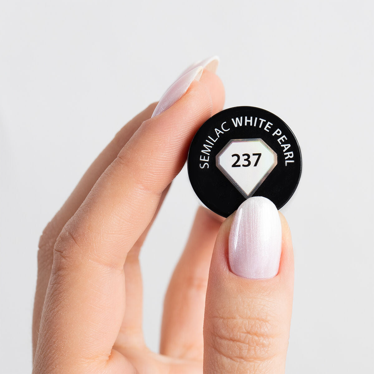 Semilac 237 White Pearl UV Gel Polish 7ml - Semilac UK