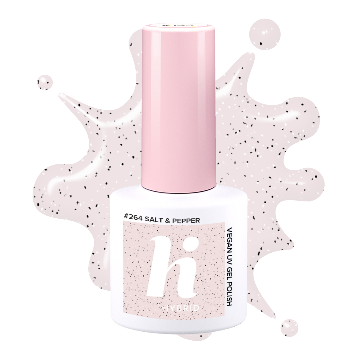 Hi Hybrid 264 Salt & Pepper UV Gel Polish 5ml