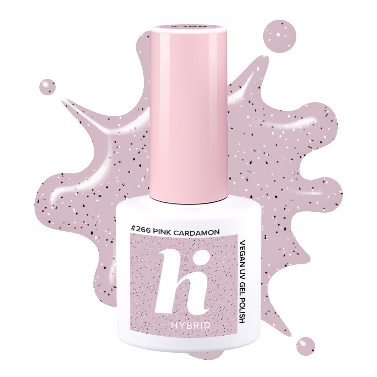 Hi Hybrid 266 Pink Cardamon UV Gel Polish 5ml