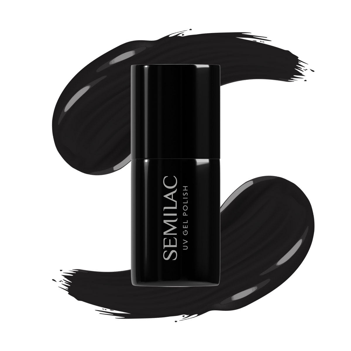 Semilac 300 Perfect Black UV Gel Polish 7ml - Semilac UK